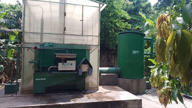 JSW Steels manages its food waste with a Biogas Plant