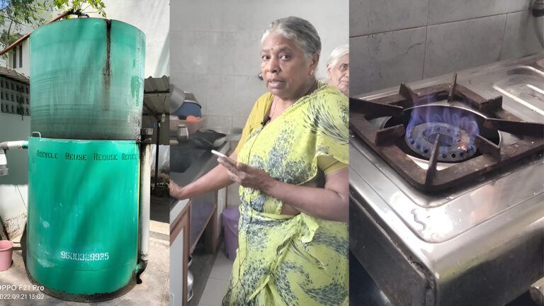 Dr. Bini George’s Green Connect Biogas Plant Receives Glowing Review from Housekeeper